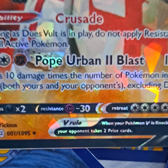 Dues Vult pokemon card - Picture 5 of 7